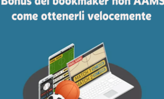 Bonus dei bookmaker non AAMS